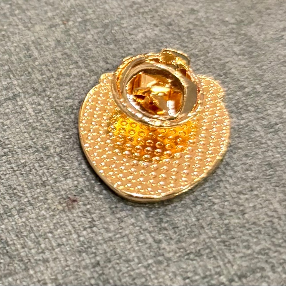 Red Strawberry Enamel Pin Accessory - Picture 3 of 3